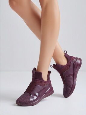 Puma Womens Fierce KRM Winetasting 18986602 Purple‎ Running Shoes Sneakers Sz 8